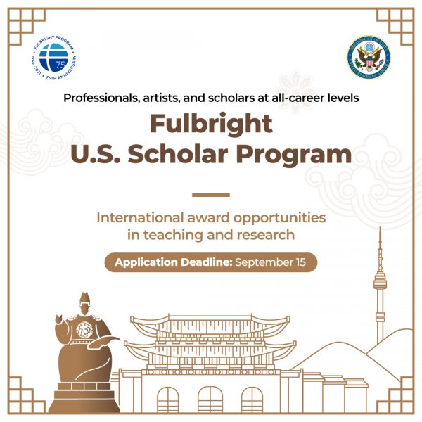 20222023 Fulbright US Scholar Program Fulbright Korea